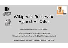 Wikipedia for Grey Resources