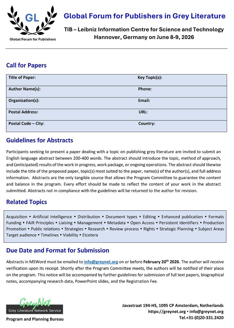 PubForum 2026 Call for Papers