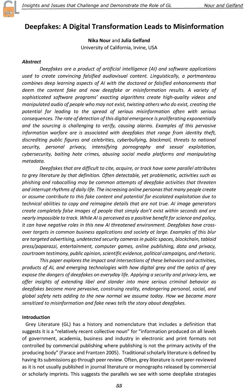 GL2021 International Conference on Grey Literature 