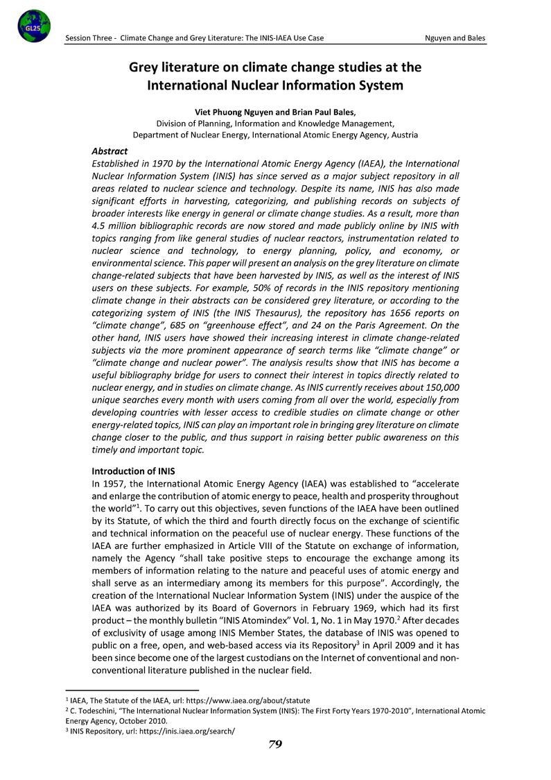 GL25 Conference Paper